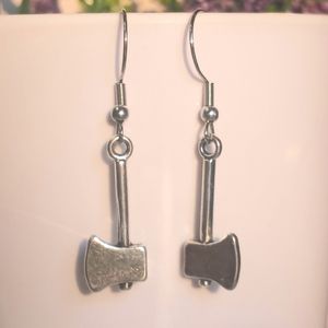 Halloween Hatchet Earrings